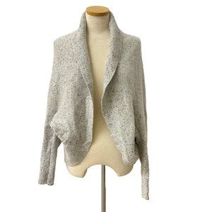 Kier & J Cashmere Shawl Neck Open Cardigan Shrug Size Medium